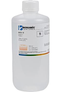 Inorganic Ventures&nbsp;1000µg/mL THALLIUM 500mL