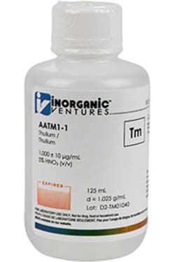 Inorganic Ventures&nbsp;1000µg/mL THULIUM 125mL