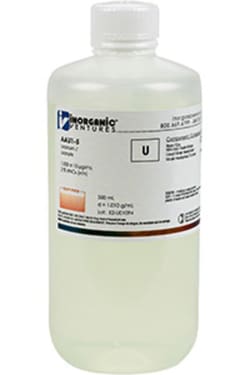 Inorganic Ventures 1000µg/mL URANIUM 500mL, Quantity: Each of 1