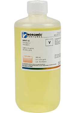 Inorganic Ventures&nbsp;1000µg/mL VANADIUM 500mL