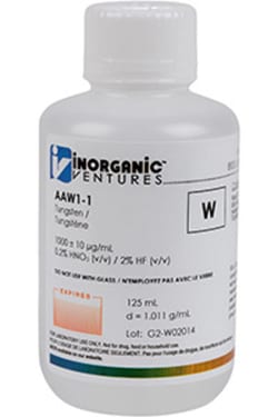 Inorganic Ventures&nbsp;1000µg/mL TUNGSTEN 125mL