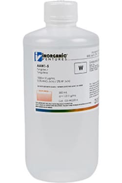Inorganic Ventures&nbsp;1000µg/mL TUNGSTEN 500mL