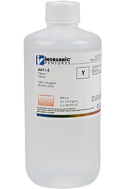 Inorganic Ventures&nbsp;1000µg/mL YTTRIUM 500mL