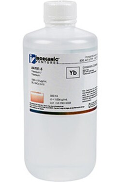 Inorganic Ventures&nbsp;1000µg/mL YTTERBIUM 500mL