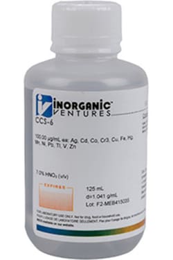 Inorganic Ventures ICP TRANSITION STD 125mL (Inorganic Ventures), Quantity: