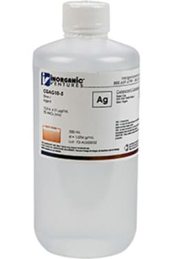Inorganic Ventures 10 000µg/mL SILVER 500mL