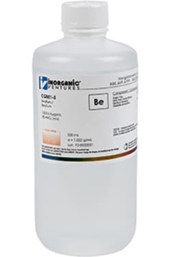 Inorganic Ventures 1000µg/mL BERYLLIUM 500mL