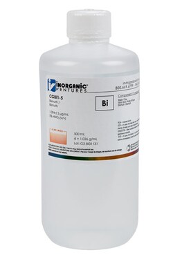 Inorganic Ventures 1000µg/mL BISMUTH 500mL