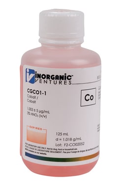Inorganic Ventures 1000µg/mL COBALT 125mL