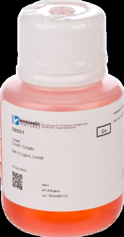 Inorganic Ventures 1000µg/mL COBALT 30mL