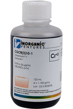 Inorganic Ventures 10 000µg/mL CHROMIUM 3 125mL