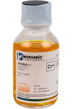 Inorganic Ventures 1000µg/mL CHROMIUM 6 125mL