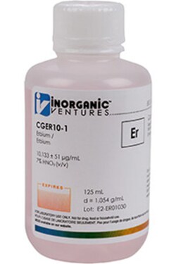 Inorganic Ventures 10 000µg/mL ERBIUM 125mL