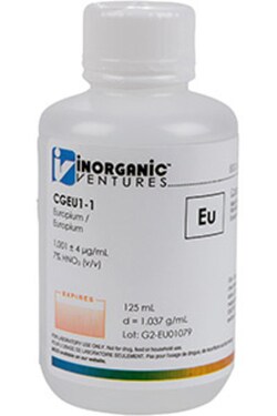 Inorganic Ventures 1000µg/mL EUROPIUM 125mL