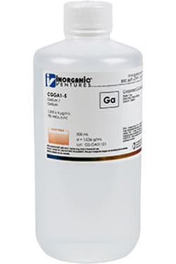 Inorganic Ventures 1000µg/mL GALLIUM 500mL