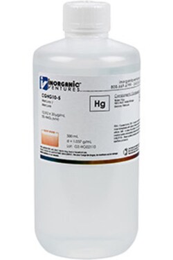 Inorganic Ventures 10 000ug mL MERCURY 500mL (Inorganic Ventures), Quantity: