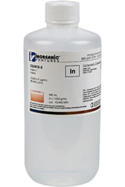 Inorganic Ventures 10 000µg/mL INDIUM 500mL