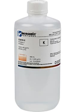 Inorganic Ventures 10 000ug mL POTASSIUM 500mL  (Inorganic Ventures)