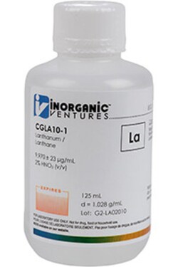 Inorganic Ventures 10 000µg/mL LANTHANUM 125mL