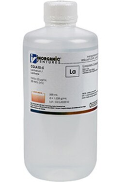 Inorganic Ventures 10 000µg/mL LANTHANUM 500mL
