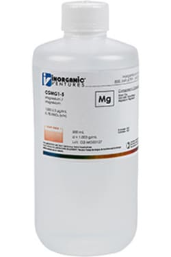 Inorganic Ventures&nbsp;1000µg/mL MAGNESIUM 500mL