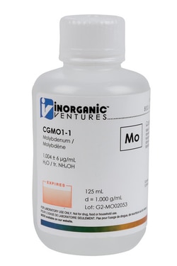 Inorganic Ventures 1000µg/mL MOLYBDENUM 125mL