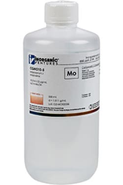 Inorganic Ventures&nbsp;10 000µg/mL MOLYBDENUM 500mL
