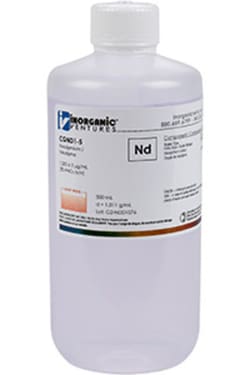 Inorganic Ventures 1000µg/mL NEODYMIUM 500mL