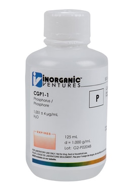 Inorganic Ventures 1000µg/mL PHOSPHORUS 125mL