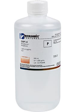 Inorganic Ventures 1000ug mL PHOSPHORUS 500mL (Inorganic Ventures), Quantity: