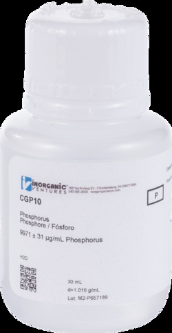 Inorganic Ventures&nbsp;10 000µg/mL PHOSPHORUS 30mL