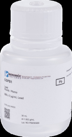 Inorganic Ventures 1000µg/mL LEAD 30mL