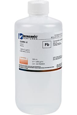 Inorganic Ventures 1000µg/mL LEAD 500mL
