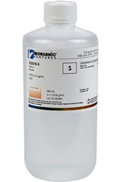 Inorganic Ventures 10 000µg/mL SULFUR 500mL
