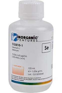Inorganic Ventures 10 000µg/mL SELENIUM 125mL