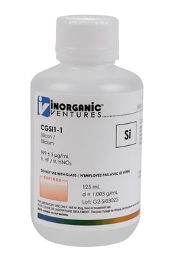 Inorganic Ventures 1000µg/mL SILICON 125mL