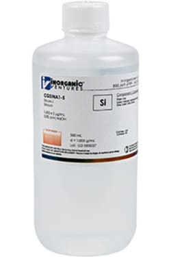 Inorganic Ventures 1000µg/mL SILICON NaOH 500mL