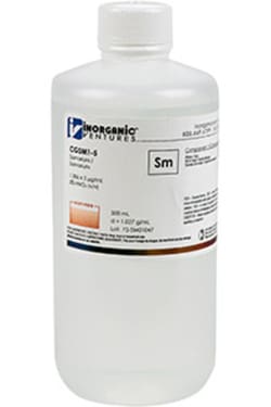 Inorganic Ventures 1000ug mL SAMARIUM 500mL (Inorganic Ventures), Quantity: