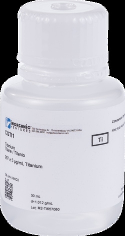 Inorganic Ventures 1000µg/mL TITANIUM 30mL