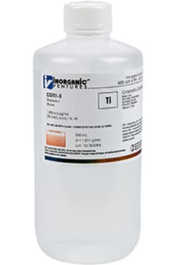 Inorganic Ventures 1000µg/mL TITANIUM 500mL
