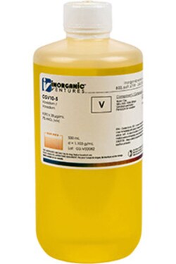 Inorganic Ventures 10 000ug mL VANADIUM 500mL (Inorganic Ventures), Quantity: