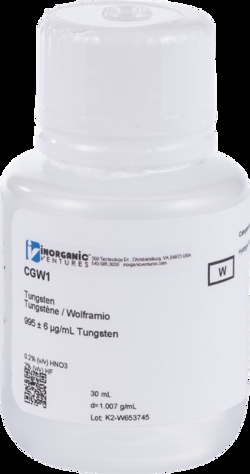Inorganic Ventures 1000µg/mL TUNGSTEN 30mL
