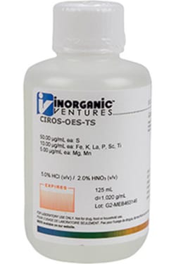 Inorganic Ventures&nbsp;SPECTRO ICP TUNING STD 125mL