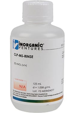 Inorganic Ventures 2 v v Nitric Acid Rinse