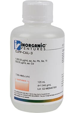 Inorganic Ventures CLP CAL SOLUTION 3 125mL