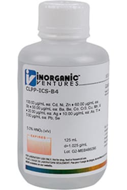 Inorganic Ventures CLP INTERFER CHK SOLN B4 125mL