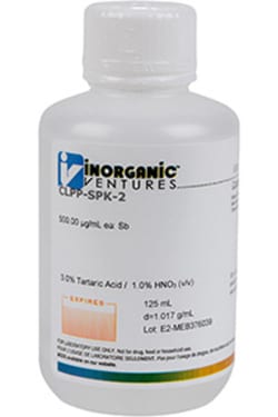 Inorganic Ventures SOIL WATER SPIKE SOLN 2 125mL
