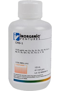 Inorganic Ventures ICP MS RARE EARTH STD 125mL