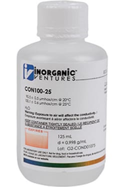 Inorganic Ventures 100 CONDUCTIVITY 125mL (Inorganic Ventures), Quantity: