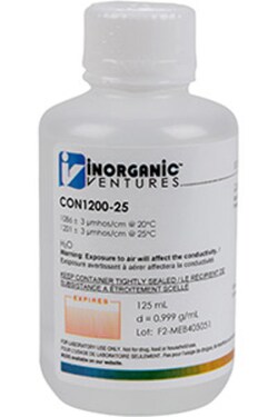 Inorganic Ventures 1200 CONDUCTIVITY 125mL, Quantity: Each of 1